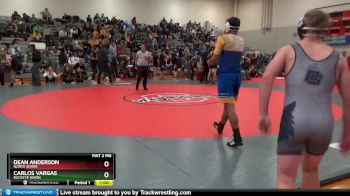 165 lbs Cons. Round 1 - Dean Anderson, North Sevier vs Carlos Vargas, Buckeye Union