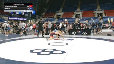 126 lbs Cons. Sub-rd Of 16 - Tristan George, Colorado vs Max Lu, Pennsylvania