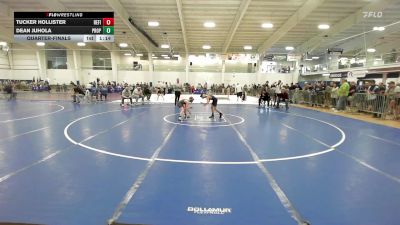 77 lbs Quarterfinal - Tucker Hollister, Refinery WC vs Dean Juhola, Prophecy RTC