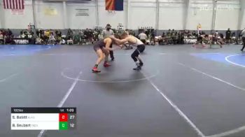 182 lbs Quarterfinal - Sean Babitt, Alaska Avalance Gold vs Blake Seubert, Techs In The City