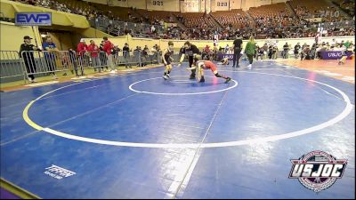 58 lbs Consi Of 16 #2 - Jayce Clark, Team Nomad vs Jack Goodnight, Coweta Tiger Wrestling