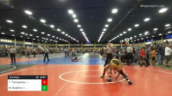 Match - Thomas Thongseng, Cali Warriors Wrestling vs Matthew Ruacho, Red Wave Wrestling