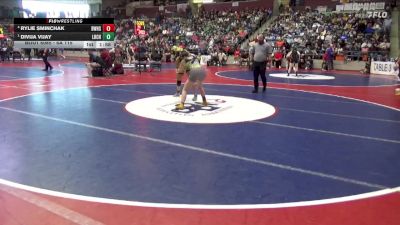 6A 115 lbs Semifinal - Divija Vijay, Little Rock Central High School vs Rylie Sminchak, Bentonville West