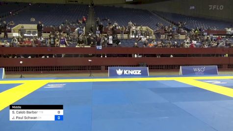 Sidney Calob Barber vs Jacob Paul Schwan 2024 Pan IBJJF Jiu-Jitsu No-Gi Championship