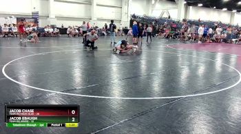 165 lbs Quarters & Wb (16 Team) - Jacob Ebaugh, Team Delaware vs Jacob Chase, Team Michigan Blue