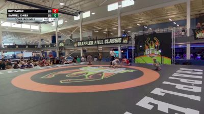 120 lbs Cons. Round 6 - Samuel Jones, Unattached vs Roy Barak, Unattached