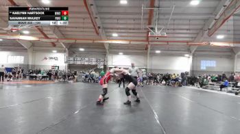 130 lbs Champ. Round 2 - Savannah Mulkey, Perrysburg High School vs Kaelynn Hartsock, Wauseon High School