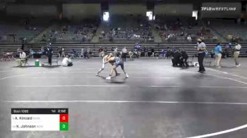 125 lbs Prelims - Austin Kincaid, Cowley vs Karsten Johnson, Iowa Lakes