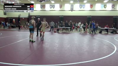 133-139.5 lbs Champ. Round 2 - Benjamin Anderson, Immortal Athletics Wrestling Club vs Parker Johns, Dubuque Wrestling Club