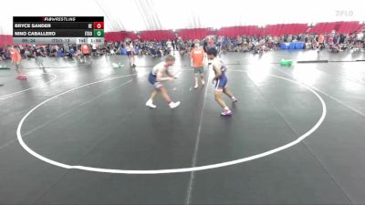 157 lbs Placement Matches (8 Team) - Nino Caballero, Illinois Top Dawgs Orange vs Bryce Sander, Reedsburg