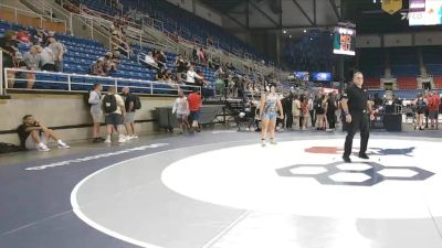 190 lbs 3rd Place Match - Riley Samarripa, OK vs Lyla Hensen, MI