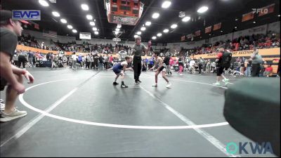 67 lbs Round Of 16 - Benjamin Colmenares, Pauls Valley Panther Pinners vs Luke Davenport, Husky Wrestling Club