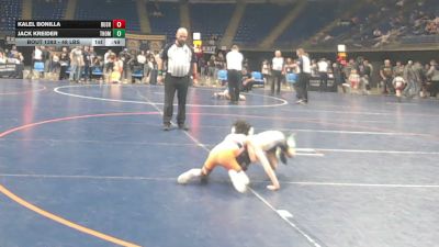 48 lbs Final - Kalel Bonilla, Bushkill vs Jack Kreider, Thomas Jefferson