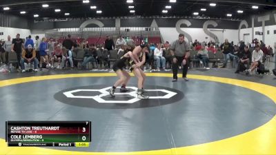 85 lbs Placement Matches (8 Team) - Cole Lemberg, Olympia/Demolition vs Cashton Treuthardt, Refuse To Lose