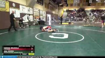 113 lbs Cons. Round 3 - Samuel Brunolli, California vs Eric Rivera, NexGen Regional Training Center