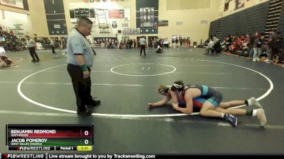 138 lbs Cons. Round 2 - Benjamin Redmond, Southridge vs Jacob Pomeroy, West Valley (Yakima)