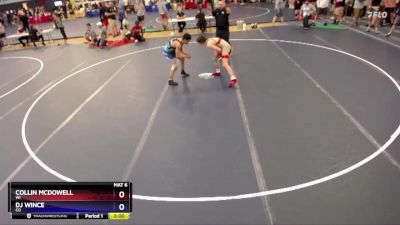 150 lbs Cons. Round 4 - Collin McDowell, WI vs Dj Wince, CO