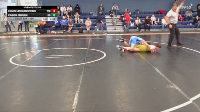 106 lbs Round 1 - Cason Jensen, Highland vs Colin Lewandowski, Pikes Peak Warriors
