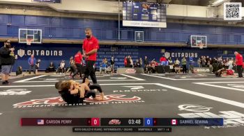 Gabriel Sewina vs Carson Perry 2024 ADCC Montreal Open