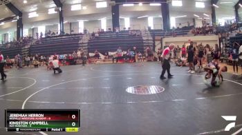 125 lbs Round 2 - Jeremiah Herron, Niceville Wrestling Academy vs Kingston Campbell, Mat Monstars