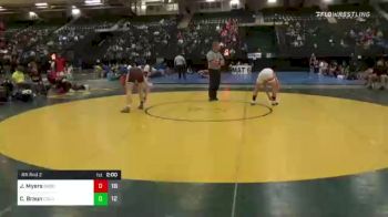 152 lbs Rr Rnd 2 - Jack Myers, Broken Bow High School vs Carter Braun, Columbus