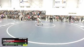 101 lbs Champ. Round 1 - Zakkary LaRue, Black Belt Wrestling Academy vs Kobe Rodriguez, GPS Wrestling Club