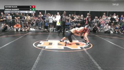 113 lbs Round Of 32 - Hayden Black, VA vs Keegan Bassett, PA