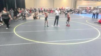 57 lbs Round Of 16 - Paxton Fellows, Firebird Elite vs Larry Meza Jr, Tk
