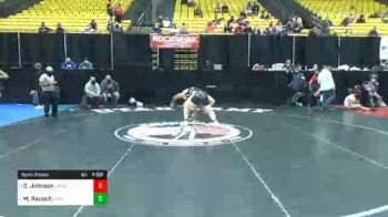 170 lbs Semifinal - Darion Johnson, Unattached 119 vs Mark Rausch, Unattached 61