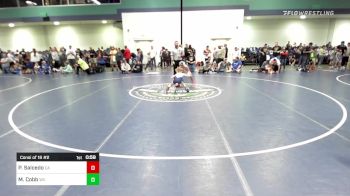 65 lbs Consi Of 16 #2 - Parker Salcedo, CA vs Mason Cobb, WV