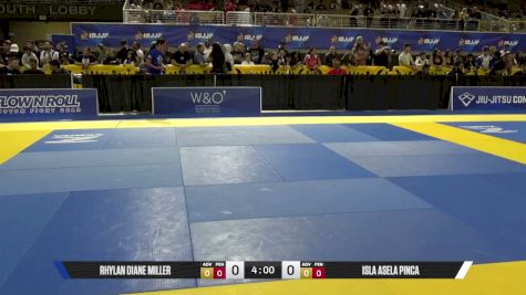 Rhylan Diane Miller vs Isla Asela Pinca 2026 Pan Kids Jiu-Jitsu IBJJF Championship