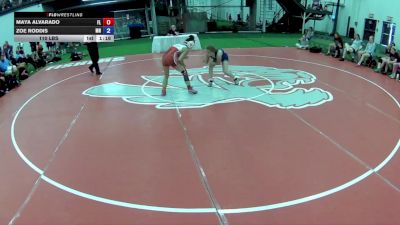 110 lbs Maya Alvarado, Florida vs Zoe Roddis, Minnesota