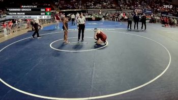 G 152 lbs Quarterfinal - Karmindi Grosch, Chalmette Girls vs Olivia Maxie, Baton Rouge Girls
