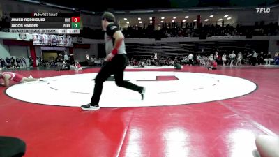 132 lbs Quarterfinals (8 Team) - JAVIER RODRIGUEZ, HINTON vs Jacob Harper, PAWNEE