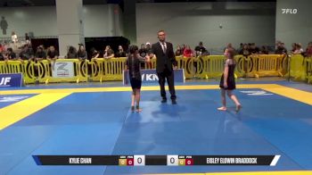 Eisley Elowin Braddock vs Kylie Chan 2025 American National IBJJF Jiu-Jitsu Open Championship