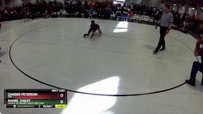 12 lbs Cons. Semi - Daniel Dailey, League Of Heroes Wrestling Club vs Zander Peterson, 2TG