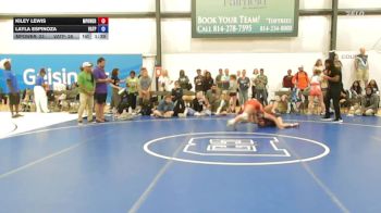 61 kg 3rd Place - Kiley Lewis, MPOWER Girls Wrestling Club - W vs Layla Espinoza, Virginia Team Predator - W