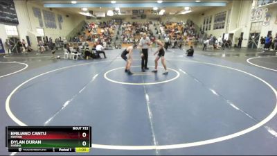 120 lbs Cons. Round 5 - Emiliano Cantu, Mayfair vs Dylan Duran, Marina