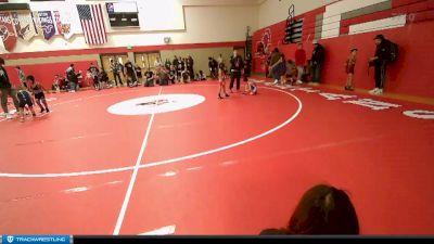 38-44 lbs Round 2 - Cairo Vela, Unattached vs Jacques Finley, Spokane Wrestling