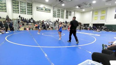 131 lbs 2nd Wrestleback (8 Team) - Jaselle Martinez, Westcliff vs Lillian Avalos, Vanguard