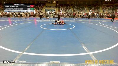 70 lbs Consi Of 32 #2 - Jaime Almaguer, Victory Wrestling - Central WA vs Jaxon Wolfenberger, Keystone Wrestling Club