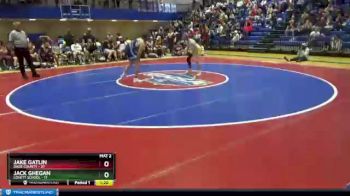 120 lbs Semis & 1st Wb (8 Team) - Jack Ghegan, Lovett School vs Jake Gatlin, Dade County