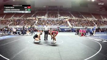 145-D1 Champ. Round 1 - Sienna Whitington, Arizona College Prep vs Alaya Felix, Williams Field HS, AZ