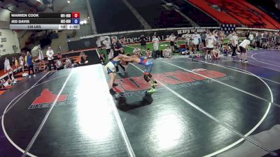 145 lbs Warren Cook, Oregon 1 HS Boys vs Jed Davis, Alaska 2 HS Boys