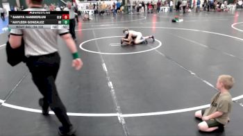 94-100 lbs Round 2 - Nayleen Gonzalez, Wray Eagles vs Samiya Hammerlun, O`Neill Leprechaun Wrestling