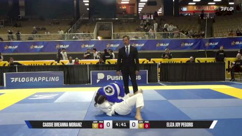 Cassie Breanna Moranz vs Eliza Joy Pegors 2026 Pan Jiu Jitsu IBJJF Championship
