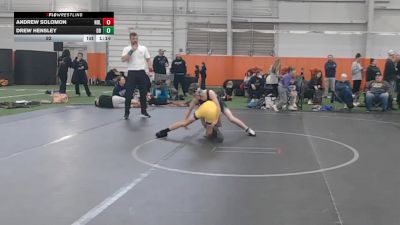 92 lbs Round 4 (10 Team) - Andrew Solomon, Notre Dame Lions vs Drew Hensley, Dayton Bandits