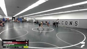 113 lbs Cons. Round 2 - Sean Garcia, Friendly Hills Wrestling Club vs Austin McCuen, Sunnyhills HS