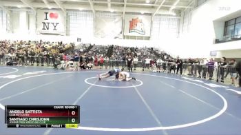 116 lbs Champ. Round 1 - Angelo Battista, Club Not Listed vs Santiago Chrisjohn, Journeymen Wrestling Club