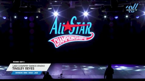 Lake Country Dance Studio - Tinsley Reyes [2025 Mini - Solo - Jazz Day 2] 2025 ASCS Dance Grand Nationals & Cheer Showdown